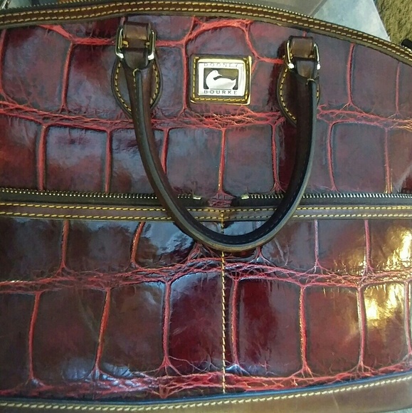 Authentic Dooney & Burke Satchel Convertible - Picture 7 of 8